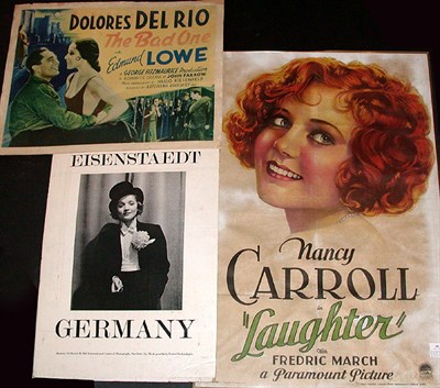 Lot 188 - [MOTION PICTURES] Consisting of a lobby card...