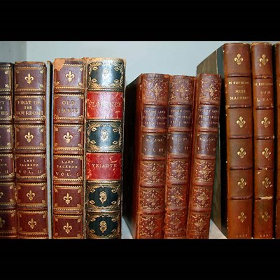 Lot 201 - [BINDINGS] Group of twenty volumes bound in...