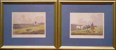 Lot 82 - After Henry Alken COURSING Two hand-colored...