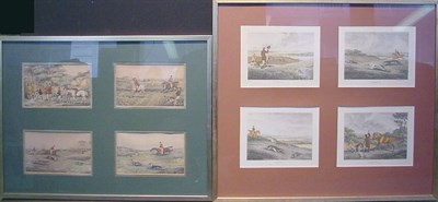 Lot 62 - After Henry Alken [COURSING SCENES] Four...