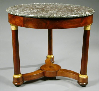Lot 291 - Empire Gilt-Bronze Mounted Mahogany Center...