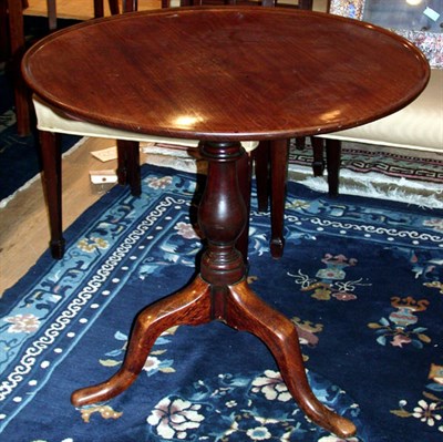 Lot 328 - George III Mahogany Tip Top Table