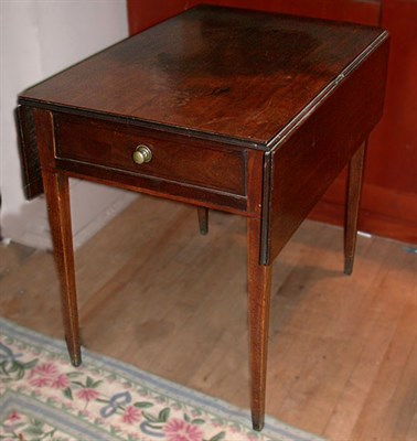 Lot 740 - George III Mahogany Pembroke Table