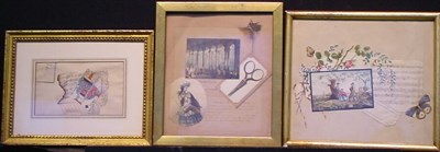 Lot 5 - 19th Century School TROMPE L'OEIL: THREE...