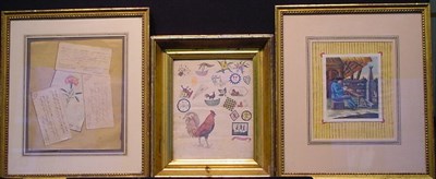 Lot 4 - 19th Century School TROMPE L'OEIL: THREE...