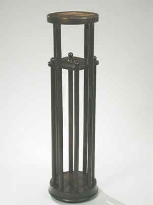 Lot 209 - Stained Beechwood Plant Stand Designed by...