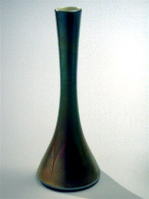 Lot 234 - Tiffany Favrile Glass Vase Of spreading...