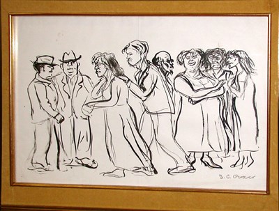 Lot 22 - Jose Clemente Orozco Mexican, 1883-1949...