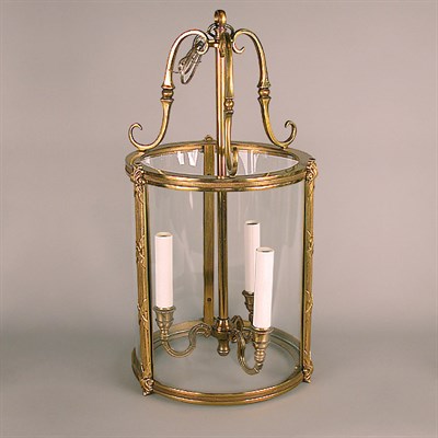 Lot 341 - Louis XVI Style Gilt-Bronze Lantern Of...