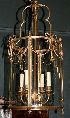 Lot 298 - Louis XVI Gilt-Bronze Lantern Late 18th...