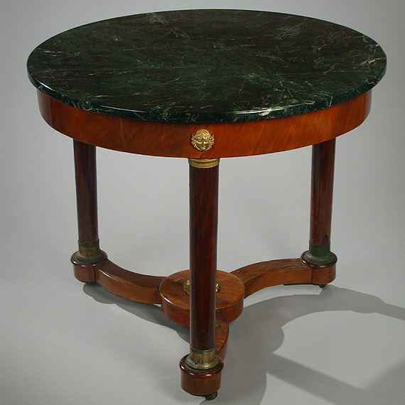 Lot 241 - Empire Gilt-Bronze Mounted Mahogany Center...