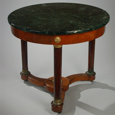 Lot 241 - Empire Gilt-Bronze Mounted Mahogany Center...