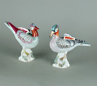 Lot 159 - Pair of Staffordshire Porcelain Figures of...