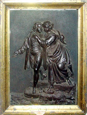 Lot 135 - Framed Louis XVI Style Composition Picture...