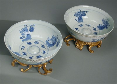 Lot 112 - Pair of Louis XV Style Gilt-Bronze Mounted...