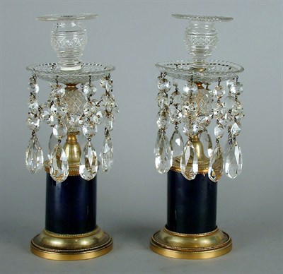 Lot 129 - Pair of George III Style Gilt-Bronze Mounted...