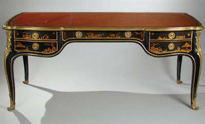 Lot 321 - Louis XV Style Gilt-Bronze Mounted Gilt...