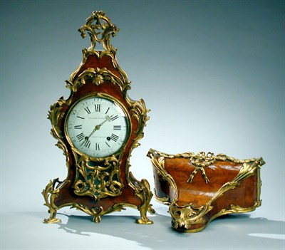 Lot 210 - Louis XVI Gilt-Bronze Mounted Kingwood Bracket...