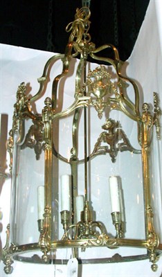Lot 310 - Louis XVI Style Gilt-Bronze Lantern Of...