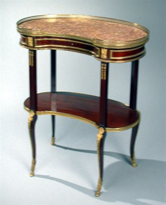 Lot 178 - Louis XVI Style Gilt-Bronze Mounted Mahogany...
