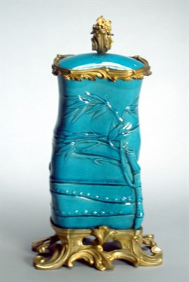 Lot 15 - Louis XV Style Gilt-Bronze Mounted Chinese...