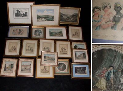 Lot 161 - Artist Unknown [VENDING SCENES] Six...