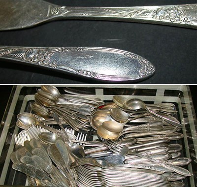 Lot 486 - Sterling Silver Flatware Service Approximately...