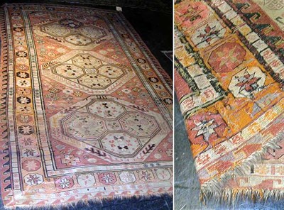 Lot 455 - Soumac Rug East Caucasus, early 20th century...