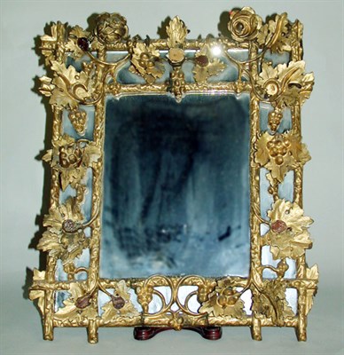 Lot 301 - Rococo Style Gilt Carved Wood Mirror Set with...