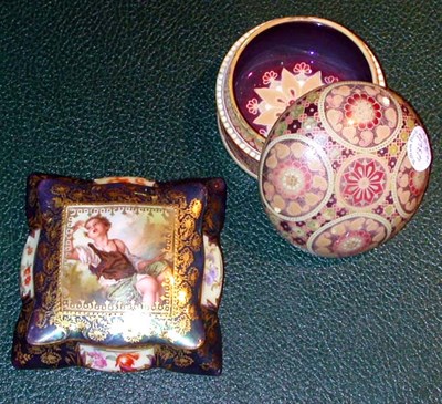 Lot 436 - R.S Prussia Gilt Decorated Porcelain Covered...