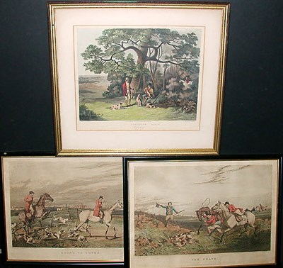 Lot 145 - After Henry Alken GOING TO COVER and THE DEATH...