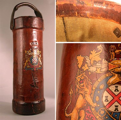 Lot 296 - Leather Water Pail