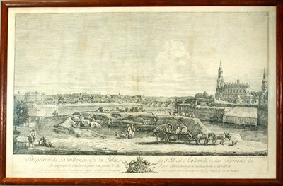 Lot 149 - Bernardo Bellotto PERSPECTIVE DE LA VILLE...