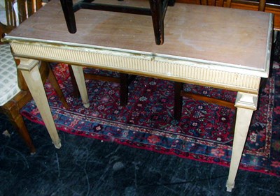 Lot 143 - Neoclassical Style Painted Console