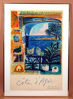 Lot 336 - After Pablo Picasso COTE D'AZUR (CZWIKLITZER...