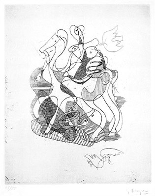 Lot 168 - Georges Braque THEOGENIE (VALLIER 20G) Etching,...