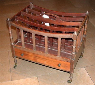 Lot 696 - Regency Style Mahogany Canterbury