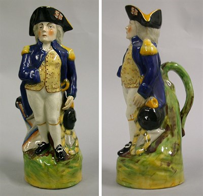 Lot 364 - Staffordshire Pottery Figural Toby Jug