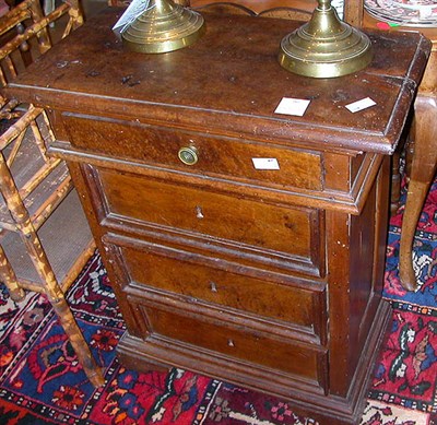 Lot 389 - Jacobean Style Walnut Side Cabinet