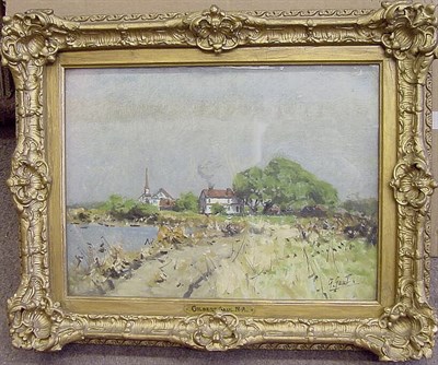 Lot 41 - Gilbert William Gaul 1855-1919 VILLAGE BY A...