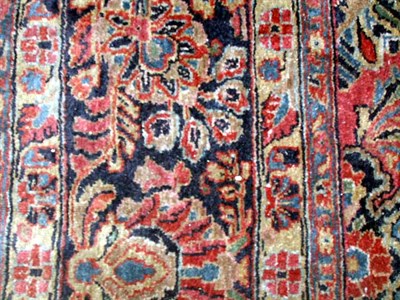 Lot 737 - Sarouk Rug North Persia, circa 1925 The pale...