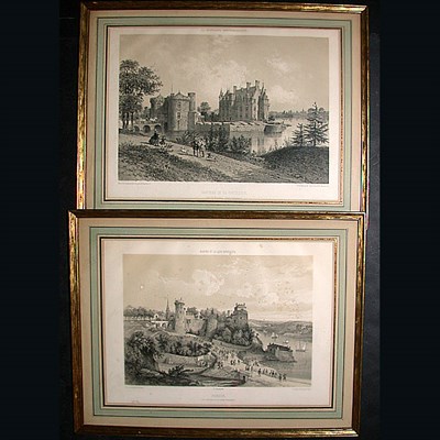 Lot 170 - Charpentier, lithographers CHATEAU DE LA...