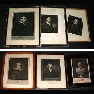 Lot 163 - After J. Northcote WILLIAM GODWIN Mezzotint by...