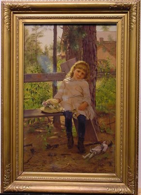 Lot 36 - John George Brown 1831-1913 GOLDEN LOCKS...