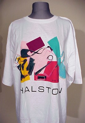 Lot 185 - Halston/Warhol `Fame In Fashion' T-Shirt Circa...