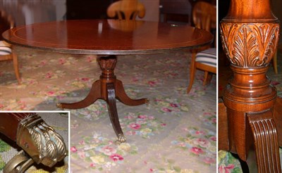 Lot 544 - Regency Style Mahogany Breakfast Table