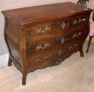 Lot 737 - Louis XV Style Walnut Commode