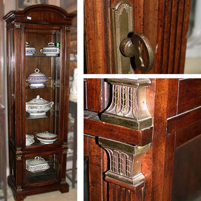 Lot 617 - Neoclassical Style Gilt-Metal Mounted Walnut...