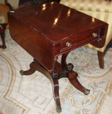 Lot 697 - Regency Style Mahogany Work Table