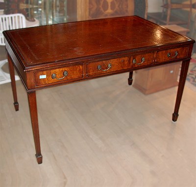 Lot 545 - Georgian Style Leather Inset Mahogany Writing...